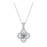 Round Moissanite Pendant Necklace [TEST DATA]