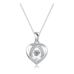 Round Moissanite Pendant Necklace [TEST DATA]