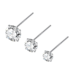 Moissanite Stud Earrings [TEST DATA]