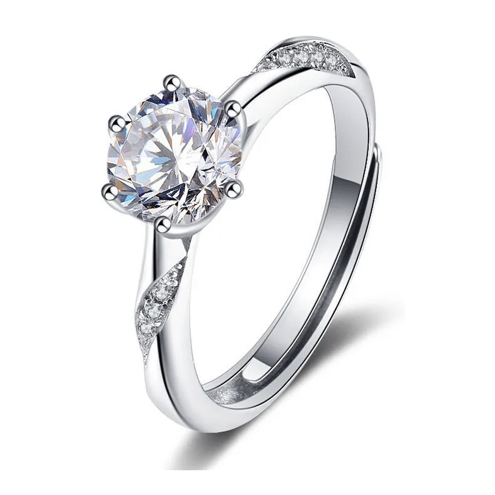 Moissanite rings