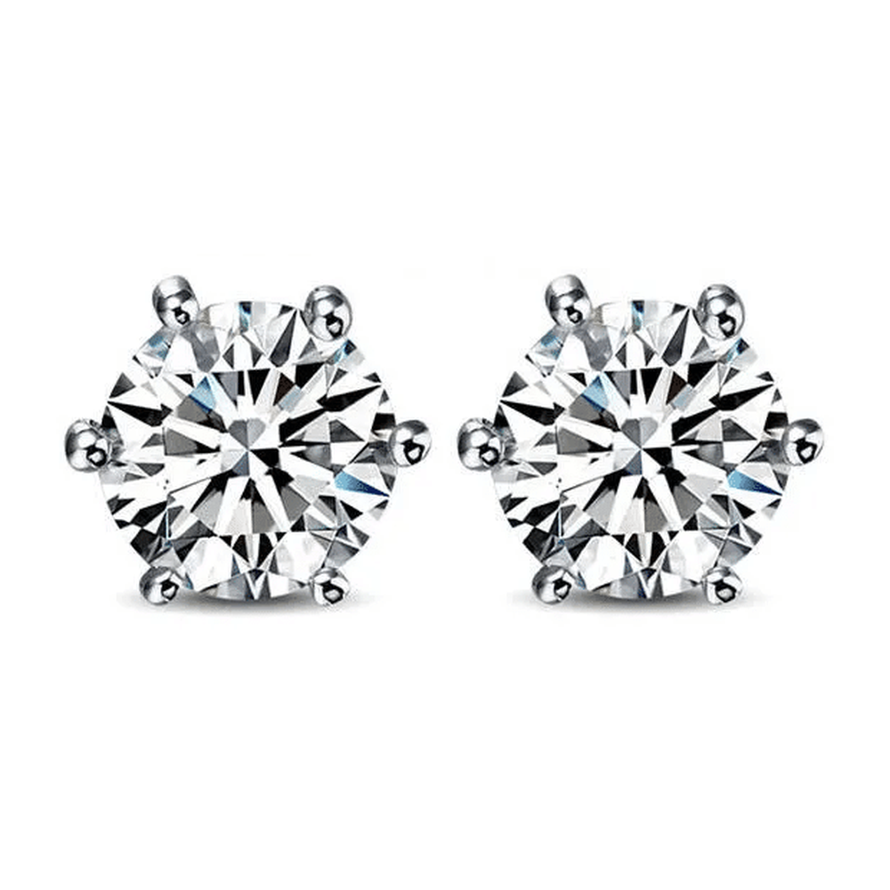 Moissanite earrings